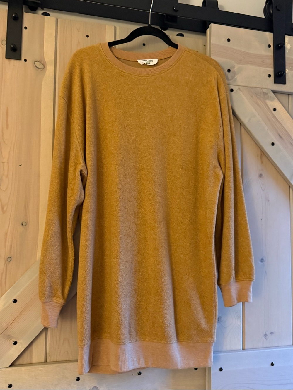 NWOT Double Zero Brushed Sweatshirt Dress
